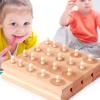 Wooden Toys Montessori Educational Cylinder Socket Blocks Toy Baby Toys